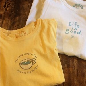 Life is good t shirts